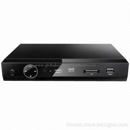 TV Receiver with One USB2.0 and HDMI, MPEG-4/H.264 DVB-T2, 75 Ohms Input Impedance